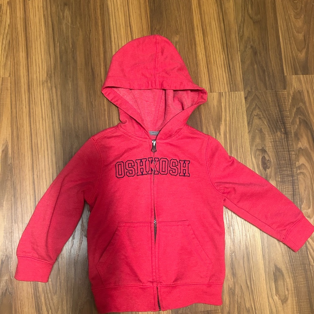 OshKosh B'gosh Vibrant Red Kids Hoodie with pants